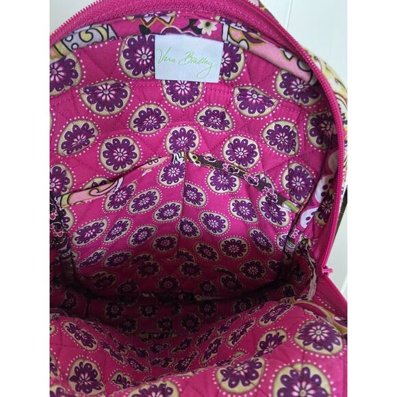 Vera Bradley Very Berry Paisley Small Backpack Bag Plum & Pink Retired‎ 12\